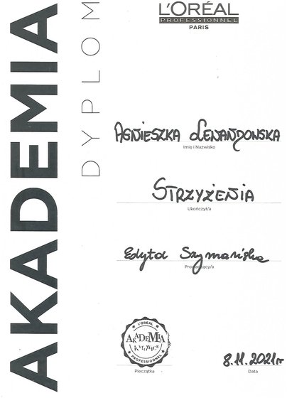 2021 — L’Oréal — Strzyżenia