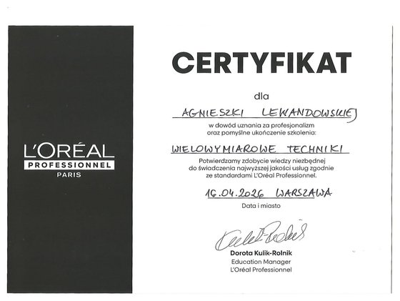 2026 — L’Oréal — Wielowymiarowe Techniki